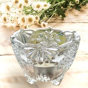 MIKASA Candleholder, 3” Glass Pedestal, In Box